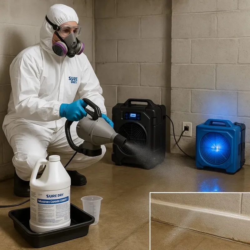 Sanitization and Odor Removal process in Sunset Hills, MO