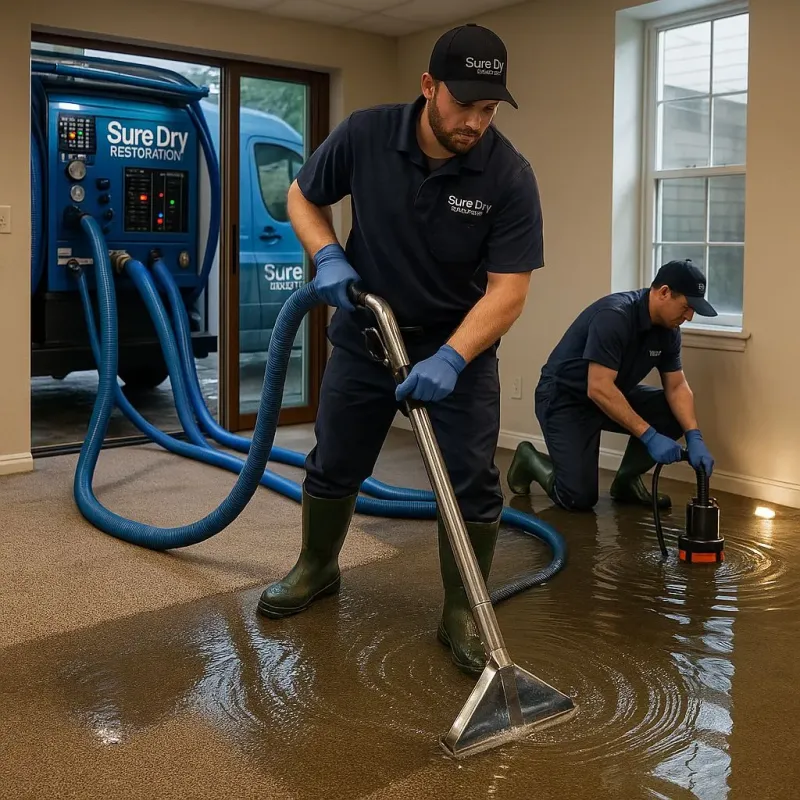 Water Extraction and Removal process in Sunset Hills, MO